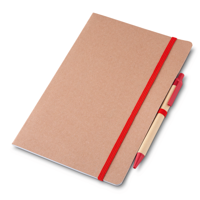 Caderno com capa kraft e caneta - Imagem 4