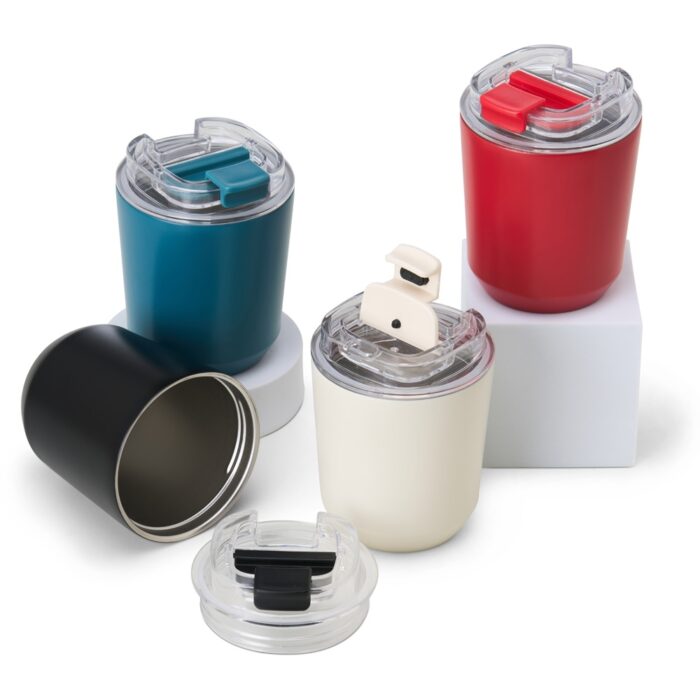 Copo térmico colorido 280 mL