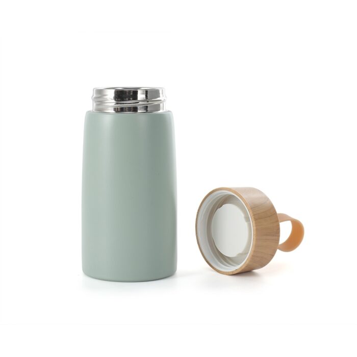 Garrafa isotérmica 250 mL em inox - Imagem 6