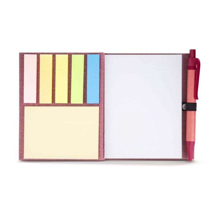 Bloco de anotações colorido com caneta - Imagem 2