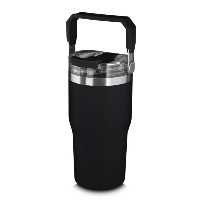 Garrafa térmica colorida de 650 mL em aço inox - Imagem 5