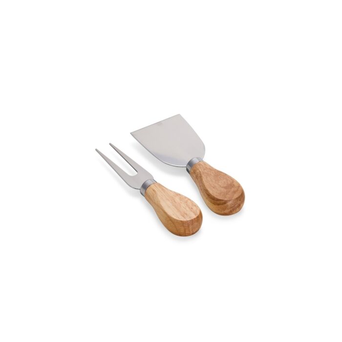 Kit queijo em bambu e inox - 2 peças - Imagem 3