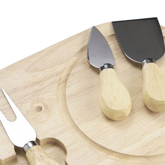 Kit queijo em bambu - 4 peças - Imagem 3