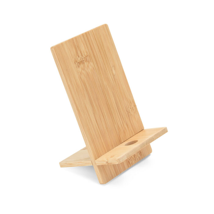 Suporte para celular desmontável em bambu - Imagem 2