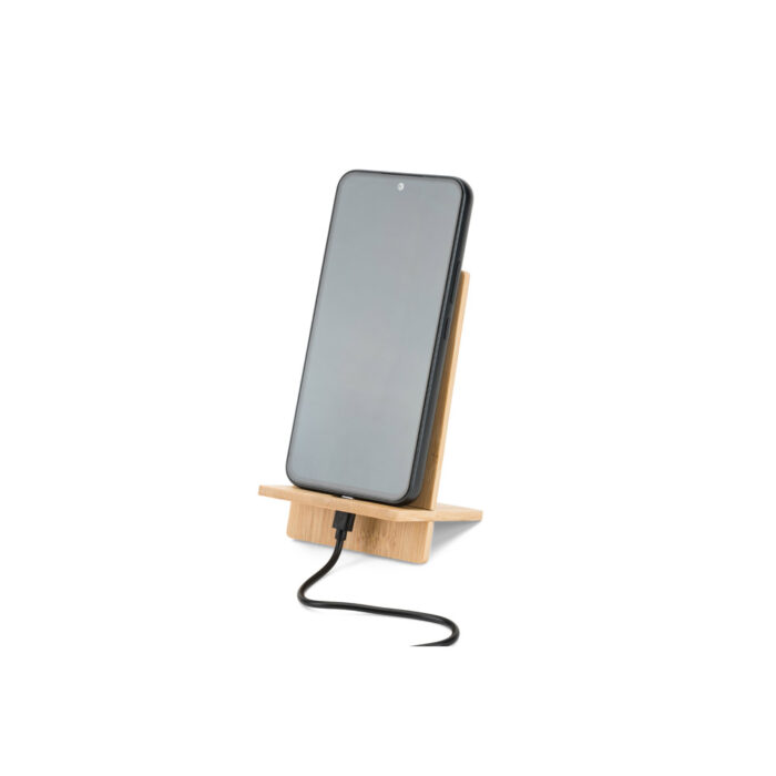 Suporte para celular desmontável em bambu - Imagem 3
