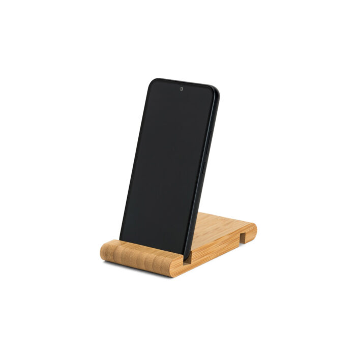 Suporte para celular em bambu