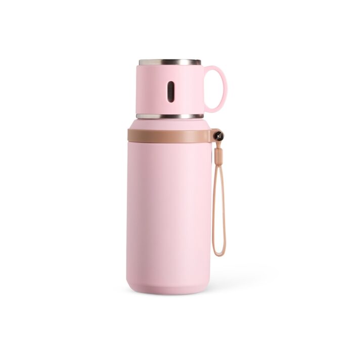 Garrafa térmica 600 mL em inox