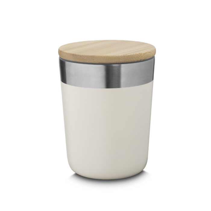 Copo térmico 300 mL com tampa em bambu - Imagem 2