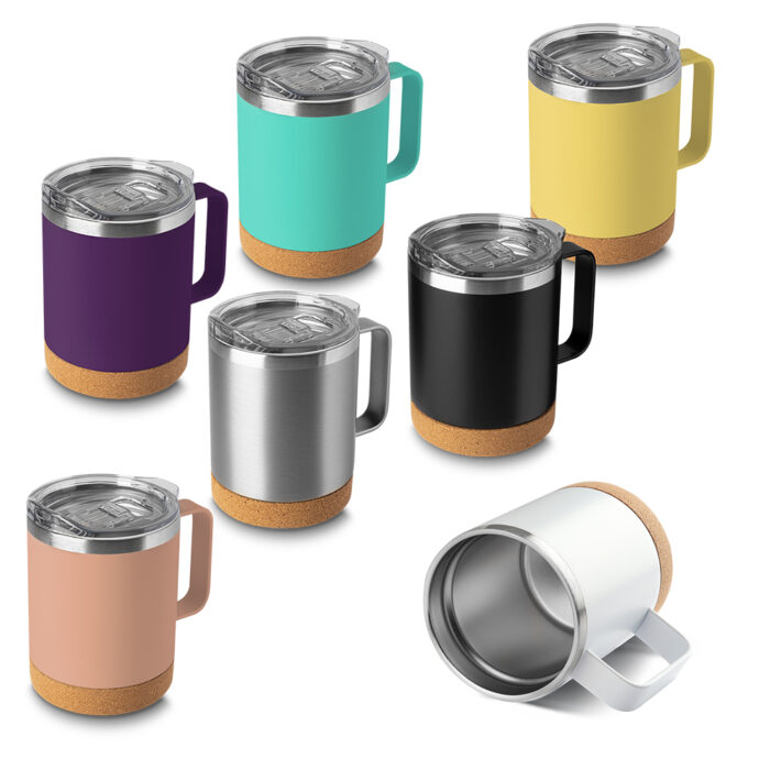 Caneca térmica em inox colorida - Imagem 7